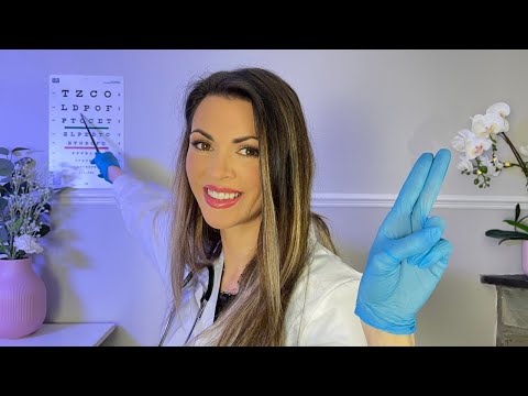 [ASMR] Cranial Nerve Exam | Detailed & Relaxing | Medical Roleplay