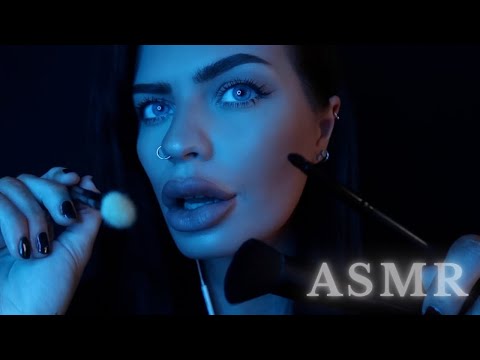 ASMR - Detailed Face Brushing & Tracing Your Face ✨