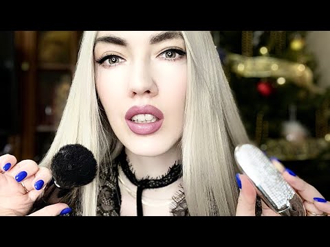 АСМР💕НОВОГОДНИЙ МАКИЯЖ💕ASMR💕New Year's makeup💕#asmr #асмр #асмрвидео #асмрзвукирта