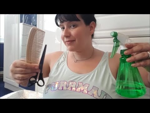 Asmr Soothing and Relaxing Haircut Role Play   ( whispered) 💇