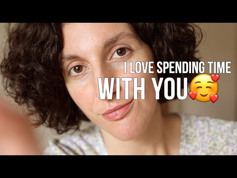 [ASMR] I love spending time with YOU🥰 Yes, YOU!💛 (SOFT SPOKEN, whispered, face touching, CALMING)