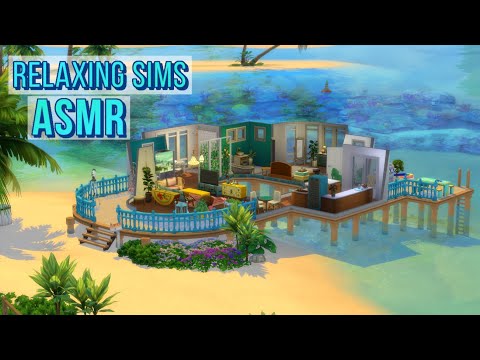 Sims ASMR 🏝️ Building A Sulani House with @theWhispergames! 🏡 Ear to Ear Whispering