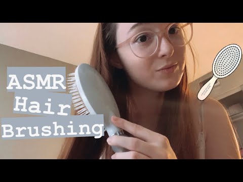 ASMR Hair Brushing! + Brush tapping🎀💆‍♀️
