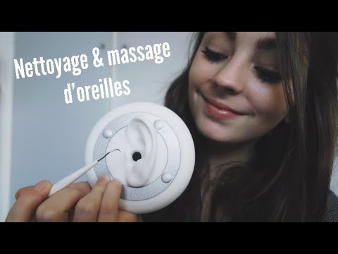 ASMR FRANCAIS ♡ Massage et Nettoyage d'Oreilles ♡ (Visuel)