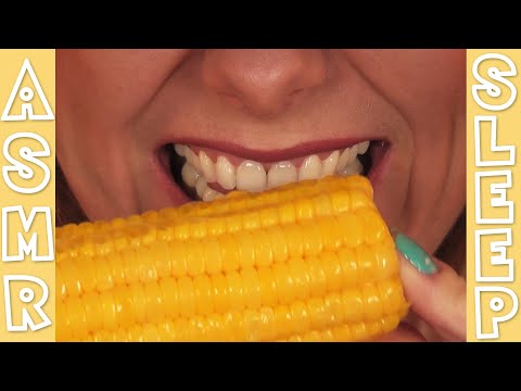 ASMR Super Satisfying Corn Eating 🌽 | Excellent Sounds | Closeup | ASMR Sleep