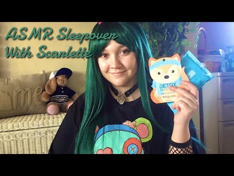 [ASMR] Sleepover with Scarlette (Personal Attention)