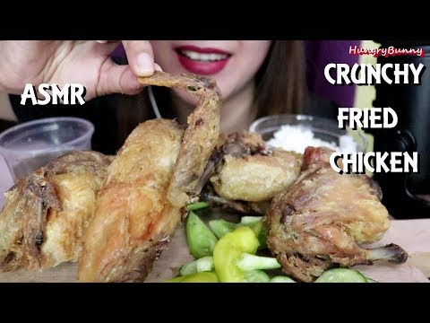 ASMR CRUNCHY FRIED CHICKEN EATING SOUNDS 닭 튀김
