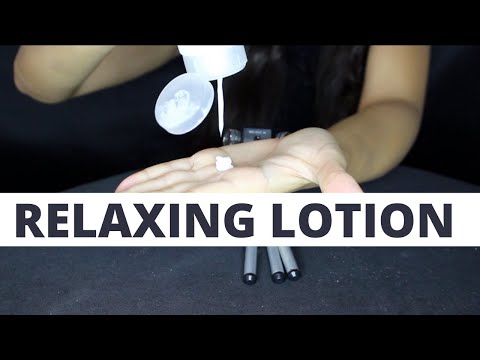 ASMR RELAXING LOTION SOUNDS (NO TALKING)