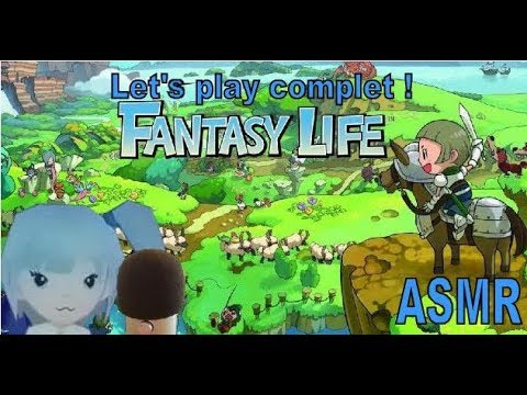 Fantasy Life #1 - Let's play complet - ASMR Français