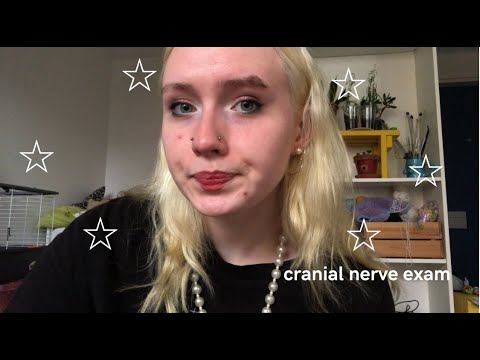 lofi asmr! [subtitled] cranial nerve exam!