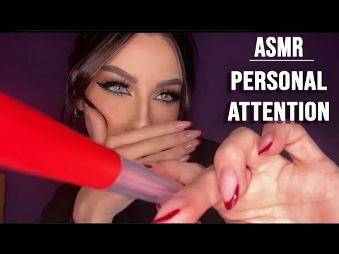 ASMR - Relaxing Hand Movements and Personal Attention💘