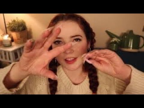 ASMR Tapping & Scratching with Acrylic Nails