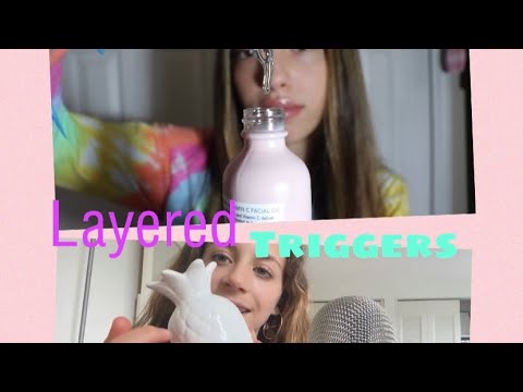 ASMR- Layered Triggers with Camryn’s Cove!👯‍♀️