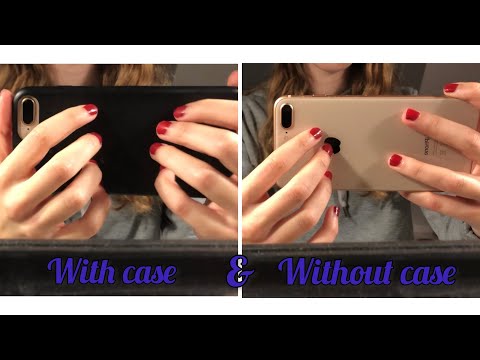 ASMR | 8 minutes of fast IPhone tapping (with and without case)✨🍁
