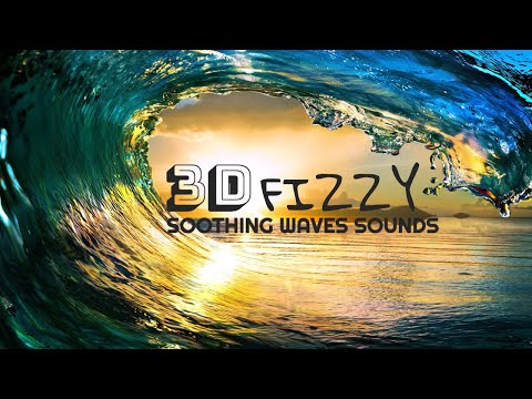 1 Hour Fizzy Ocean Waves Crushing for Deep Sleep | Relaxation | Background Sounds