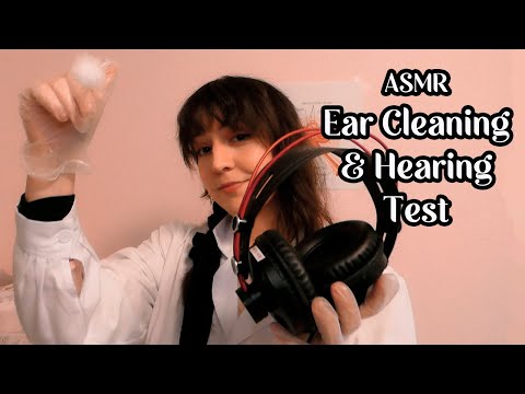 ⭐ASMR Detailed Hearing Test & Ear Cleaning 👂(Binaural, Soft Spoken, Layered Sounds)