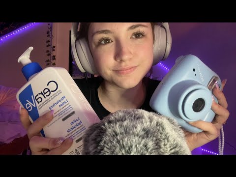 ASMR with blue triggers!