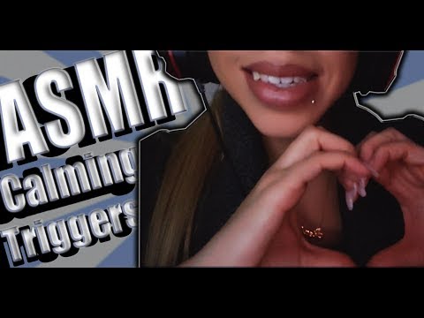 {ASMR} Calming Triggers| Chewing| Lens tapping| Whispers