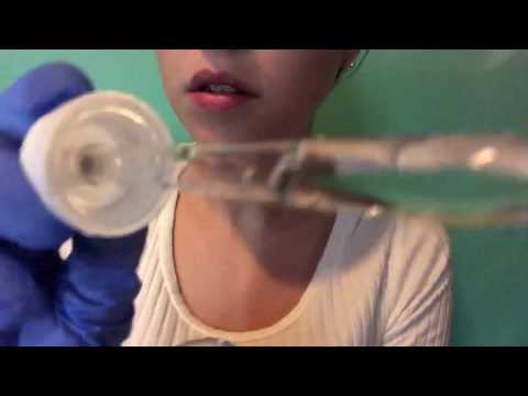 Asmr acupuncture unisex relaxing and gentle face touching