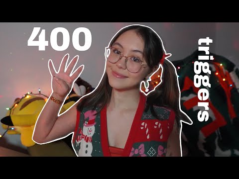 ASMR 400 Fast and Aggressive Triggers: Personal Attention, Tapping, and More