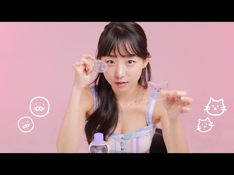 ASMR💙Jelly Puff Oil Sounds💧쫀득 젤리퍼프와 미끌미끌~ 오일 ASMR!