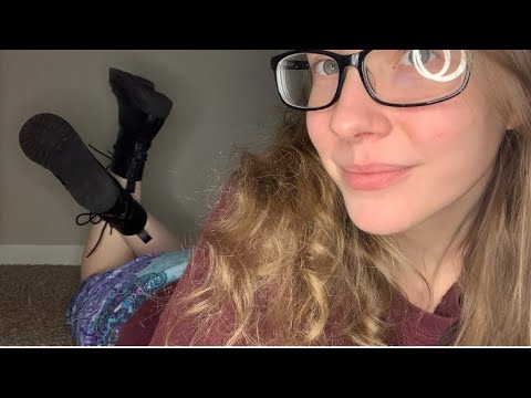 ASMR Trigger Phrases (I Love These Pretty Black Boots & That Feels Better) | Luna's Custom Video
