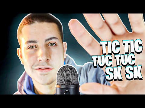 ASMR TUC TUC, TICTIC E MAIS SONS DE BOCA