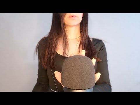 ASMR Hypnotic Mic Scratching & Massage (No Talking) and Mouth Sounds,  Personal attention