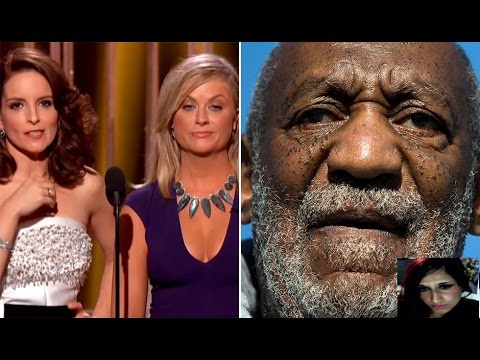Tina Fey & Amy Poehler Burn Bill Cosby At The Golden Globes - Video Discussion