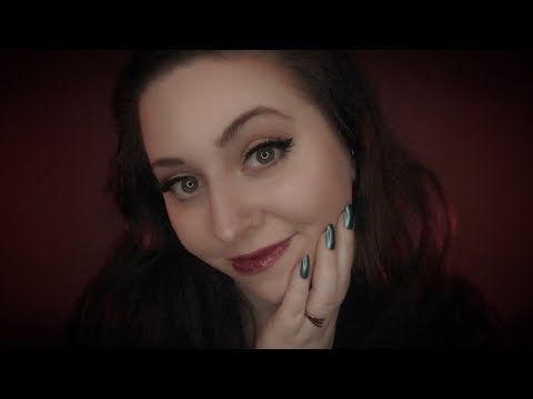 🕊️ ASMR | whisper chat & tapping on makeup with long nails 🤗