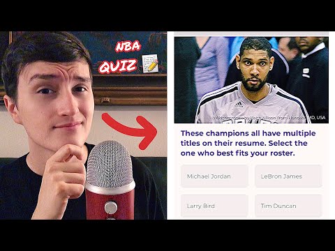 Let’s Take A NBA Quiz ( ASMR )