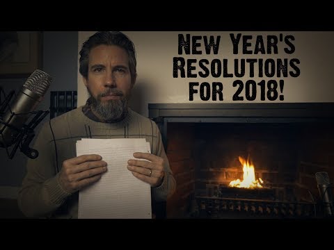 New Year's Resolutions for 2018 (ASMR)