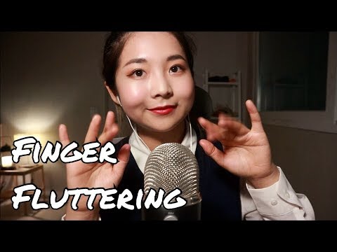 [한국어 Korean ASMR] 손가락을 털어 봅시다! 핑거 플러터링! 😋 Finger Fluttering, Hand Sounds