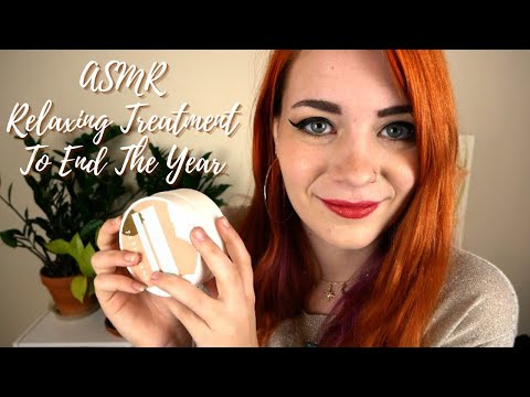 ASMR Relaxing Spa Treatment To End The Year | Soft Spoken Personal Attention RP