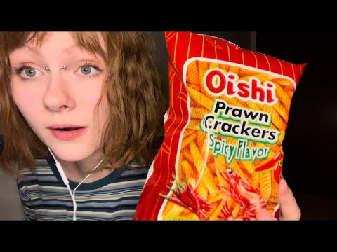 ASMR 🇵🇪trying peruvian snack foods for the first time