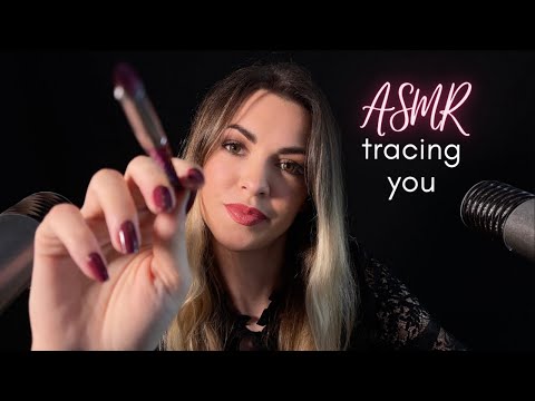 [ASMR] Tracing Your Face | Gentle Triggers for Deep Sleep