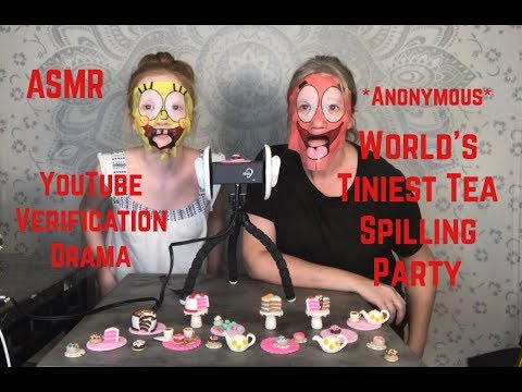 Anonymous YouTubers Hold World’s Tiniest Tea-Spillin’ Party: YouTube Revoking Verification Badges