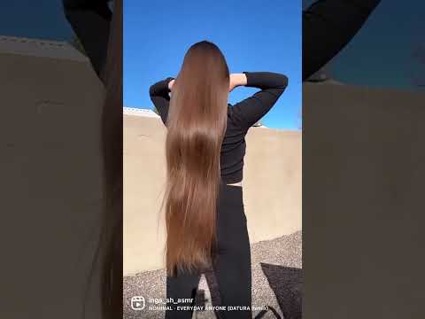 Long hair play on the sun ☀️