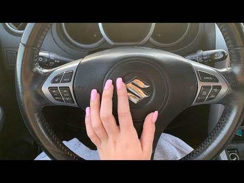 ASMR CAR TAPPING WITH NEW NAILS