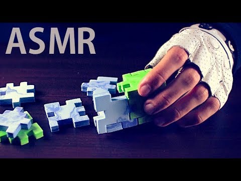 ASMR PUZZLE Solving 😴NO TALKING 💙3D FOAM Cube #2