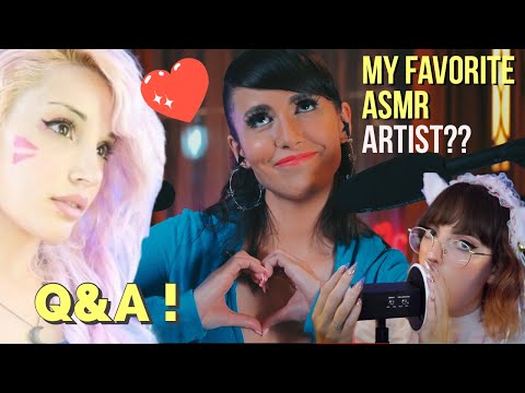 I answer YOUR questions about my ASMR channel and my real life Q&A