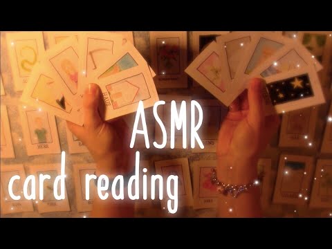 ASMR || Showing my deck of Tarot/Oracle Cards (soft spoken) 🔮💜