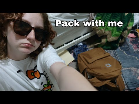 pack with me for my trip!!