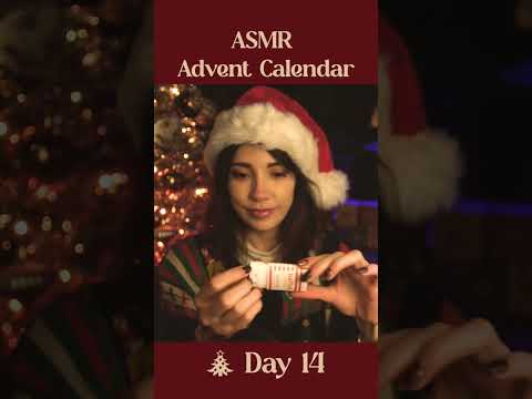 ASMR Advent Calendar - Day 14 🎄 #asmr #shorts