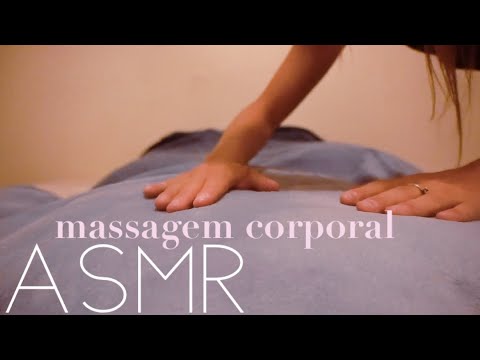 ASMR ROLEPLAY 3D - CLINICA DE MASSAGEM: massagem relaxante no corpo todo, sussurros e tingles!