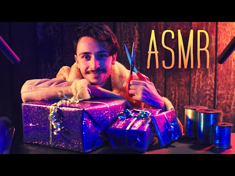 ASMR 🎄(Not) the quietest gift wrapping 🎁