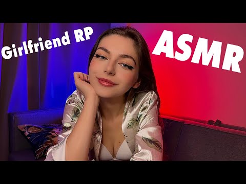 ASMR | Wholesome Girlfriend Cheers You Up after HARD day 💋 (GF Roleplay) | Elanika