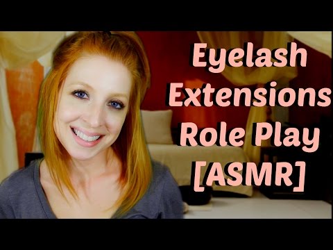 ASMR Eyelash Extensions Role Play