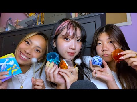 ASMR with friends pt.2!!!
