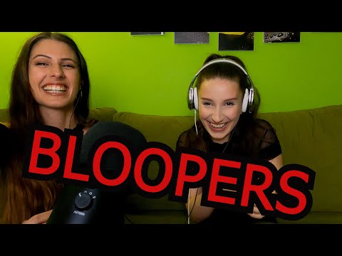 BLOOPERS VIDEO for Fun  ( not so ASMR style ) | Изцепки зад кадър | Не е много в АСМР стил , хаха